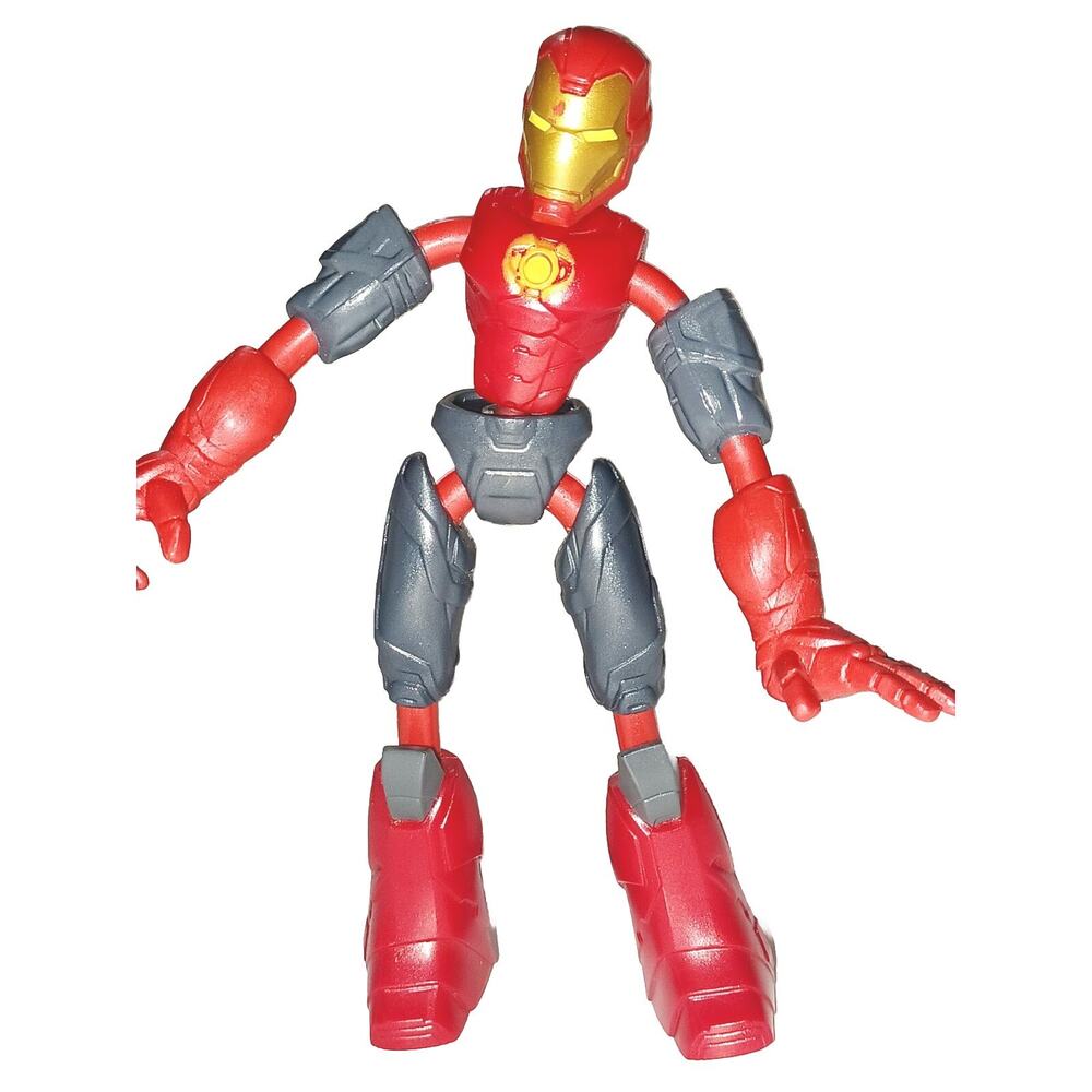 Mattel Hasbro Iron Man Bend N Flex action figure 6 in